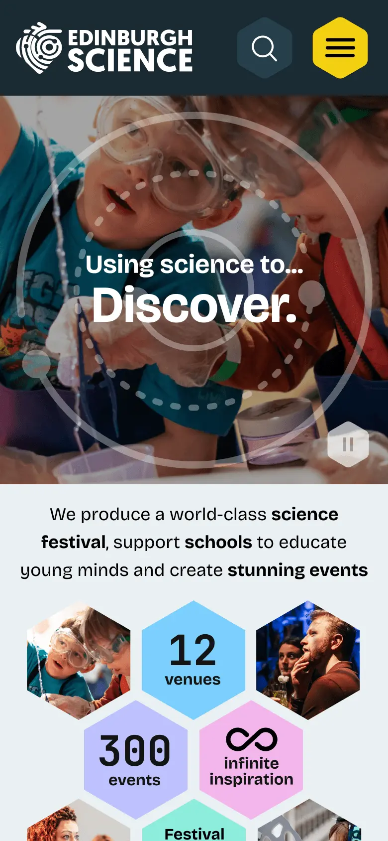 Homepage for Edinburgh Science